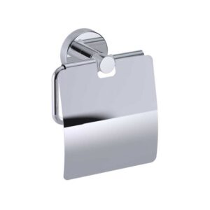 Chrome -Toilet Paper Dispencer With Cover