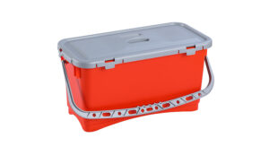 Mop Bucket 22L With Lid & Pierced Sieve