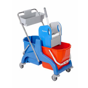 Double Bucket Colored With Upper Bucket Trolley