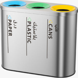 Classify Stainless steel trash can