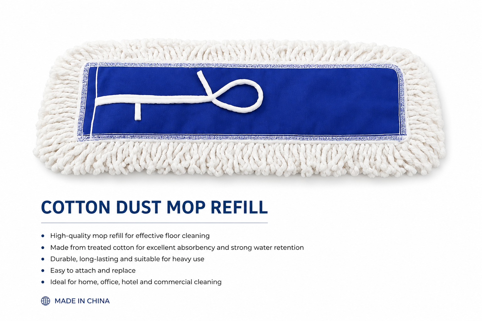 Cotton Dust Mop Refill - الصورة 2