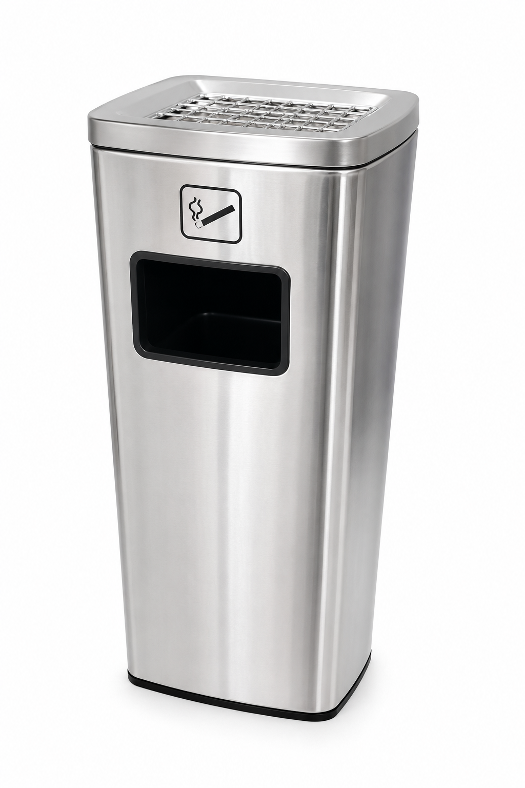 Stainless Steel Ashtray Bin – Slim Design